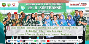 Studi Banding Pelayanan Kemoterapi RSUD dr. R. Soeprapto Cepu ke RSUD dr. R. Soetrasno Rembang: Langkah Strategis Peningkatan Layanan Kesehatan