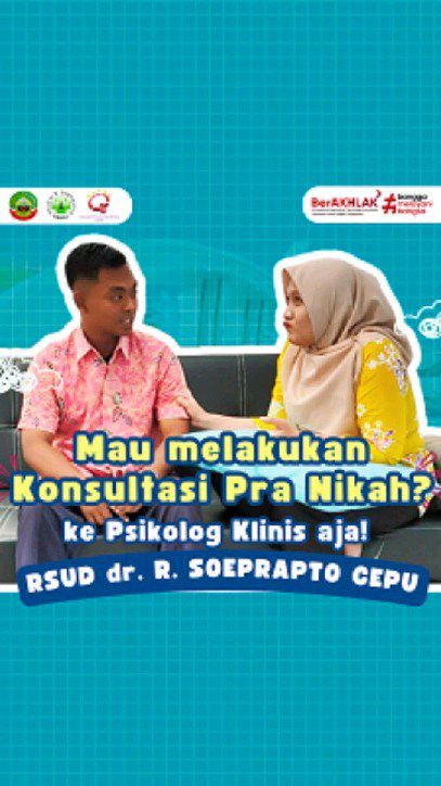 hai #sobatrsudcepu 👋🏻 mulai tanggal 5 Agustus 2024, kami membuka layanan psikologi klinis lhoo. Untuk kalian yang mau konsultasi masalah psikologis (stres, cemas, depresi, dll), Skrining kesehatan mental, Tes minat bakat & IQ dan Tes kesiapan sekolah bisa langsung ke RSUD Cepu ya