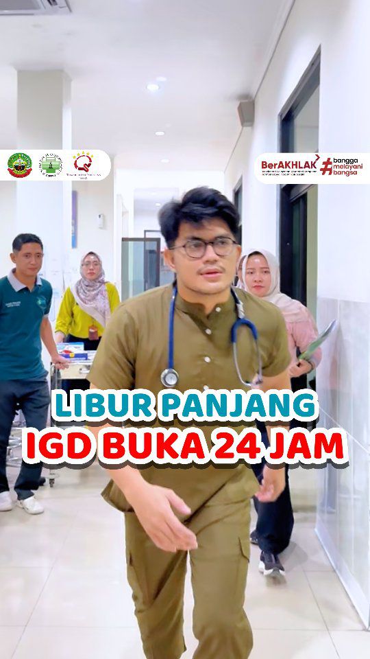 Hai #sobatrsudcepu 👋🏻Libur panjang Imlek dan Isra Mi'raj telah tiba! Namun, jangan khawatir, pelayanan IGD rumah sakit kami tetap buka 24 jam seperti biasa••Kami siap melayani Anda dengan sepenuh hati, kapan pun Anda membutuhkan. Selamat menikmati liburan dengan tetap menjaga kesehatan dan keselamatan ya 🤩•• #rsuddrsoepraptocepu #rsudcepu #igdaily #IGDRSUDCepu #nakes #infocepu #infoblora #blora