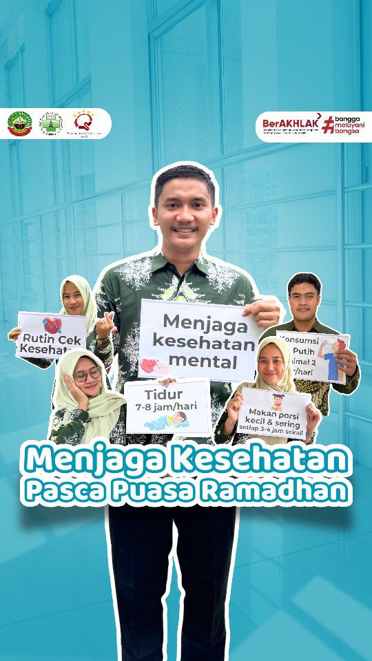 Bulan Ramadhan akan berlalu, tapi kebiasaan baik kita selama ramadhan jangan sampai ikutan berlalu ya. Yuk simak tips menjaga kesehatan pasca puasa ramadhan, tetap sehat dan bugar setelah bulan Ramadhan ya sobat 😍••#rsudcepu #tipskesehatan #ramadhan #lebaran #rsuddrrsoepraptocepu #blora