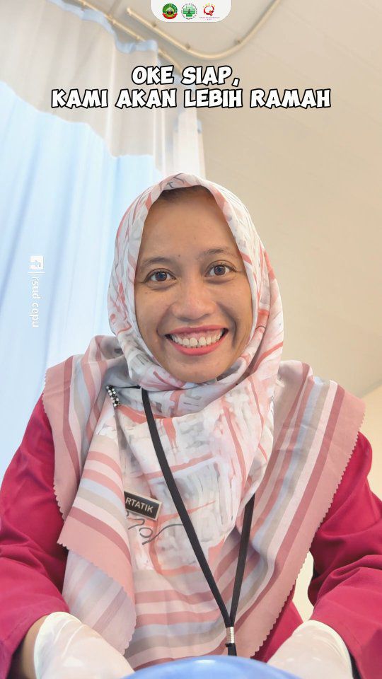 Kalau kaya gini bukan penyakitnya aja nih yg bakal sembuh, tapi hatinya juga 🥹Bener ngga sih? 🤭#rsudcepu #perawat #nakes #blora