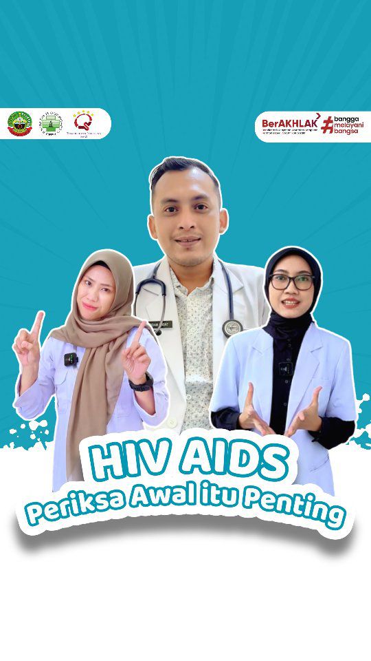 "Tau nggak sih? Periksa HIV itu bukan buat cari masalah, tapi justru buat cari solusi! 💪💉"Ayo, jangan tunggu gejala muncul.Karena tahu lebih awal = harapan hidup lebih baik ❤️Yuk sayangi diri sendiri dan orang-orang yang kamu sayang.Cek sekarang, bukan nanti 🤩#PeriksaHIV #HIVAwareness #CekHIVSekarang #HidupSehatTanpaStigma #StopStigmaHIV #AyoTesHIV #KesehatanItuKeren #BeraniCekBeraniSehat #HIVPositiveLiving #HIVSupport