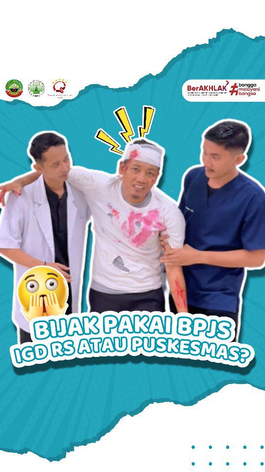 🚨 IGD Selalu Siap Melayani Semua Pasien! Tapi...Tidak semua keluhan bisa langsung ditanggung BPJS Kesehatan di IGD ya! ✅ BPJS Kesehatan hanya menanggung kasus kegawatdaruratan medis sesuai Permenkes No 47 Tahun 2018. 📌 Apa saja kondisi gawat darurat itu?• Gangguan pada jalan nafas, pernafasan dan sirkulasi• Mengancam nyawa, membahayakan diri dan atau orang lain/lingkungan• Penurunan Kesadaran• Gangguan hemodinamik/kardiovaskuler• Memerlukan tindakan CITO (tindakan medis yang harus dilakukan segera) 🛑 Sakit ringan seperti batuk pilek, nyeri ringan, atau luka ringan? Ke Puskesmas atau Faskes Pertama dulu ya! 💡 Yuk manfaatkan BPJS Kesehatan dengan tepat. 📣 Kenali tanda gawat darurat, dan gunakan BPJS Kesehatan secara bijak 😍 #BPJSKesehatan #KontenEdukasiJKN #Kegawatdaruratan #IGD #RumahSakit #RSUDCepu #PelayananKesehatan #SehatUntukSemua
